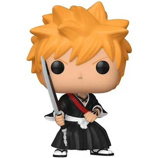 Funko POP! Anime: Bleach - Ichigo Kurosaki (Metallic, Styles May Vary) 4.5" Vinyl Collectible Figure Decor, Anime Statue Figurine with Character Art [COLLECTIBLES], Anime Collectible