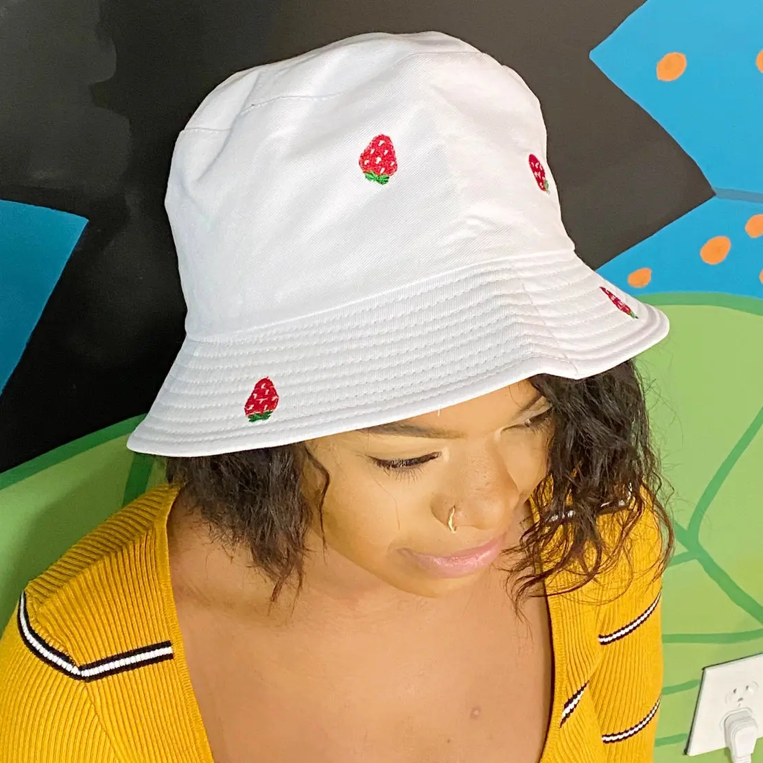 Strawberry Bucket Hat