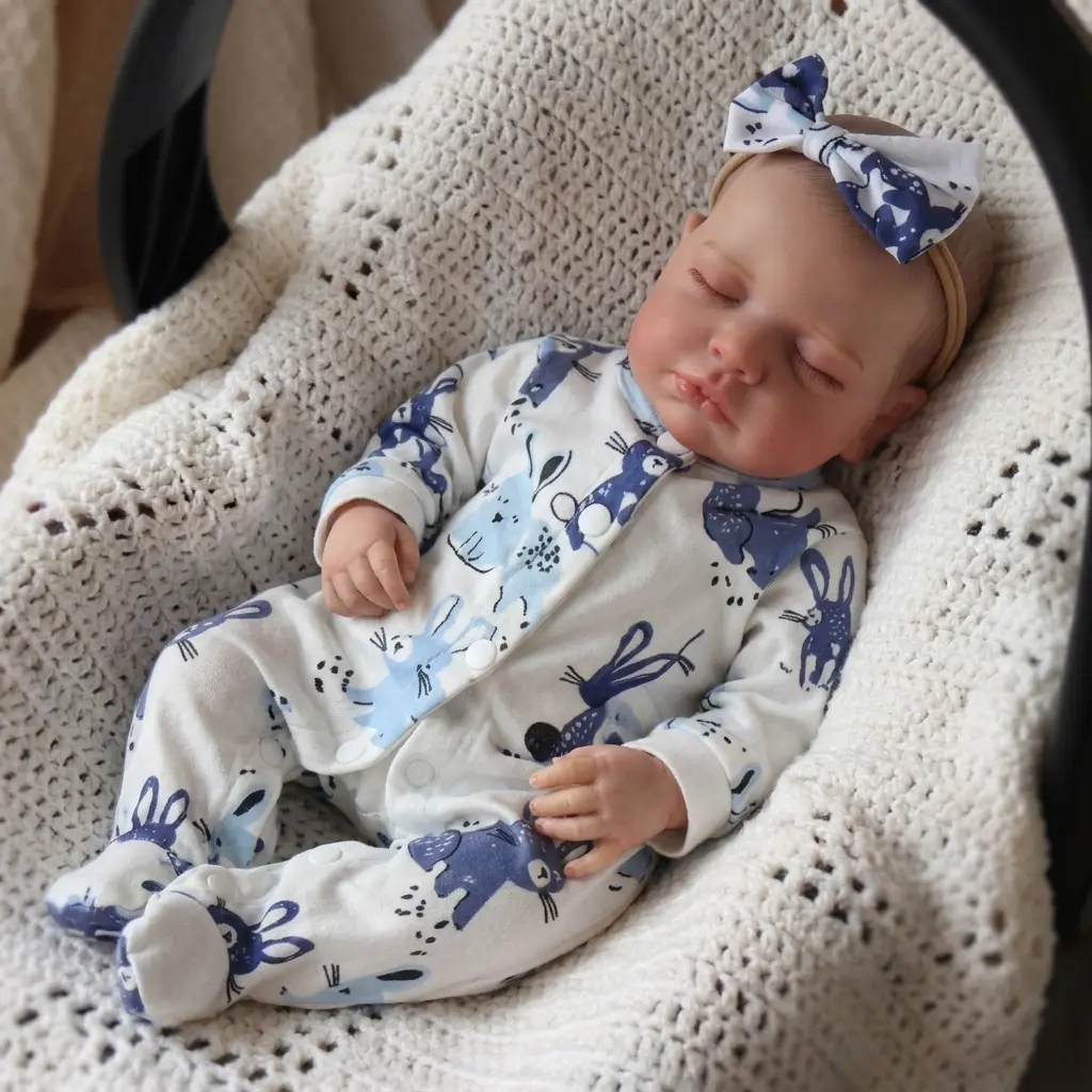 Lifelike Reborn Baby Dolls 20 Inch Full vinyl body Real Life Baby Dolls gifts for Mother's Day Valentine's Day Children's Day & Christmas