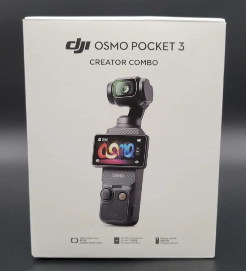 DJI Osmo Pocket 3 Creator Combo 3-Axis Stabilizerd 4K Video Vlog Action Camera