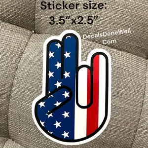 Shocker vinyl sticker