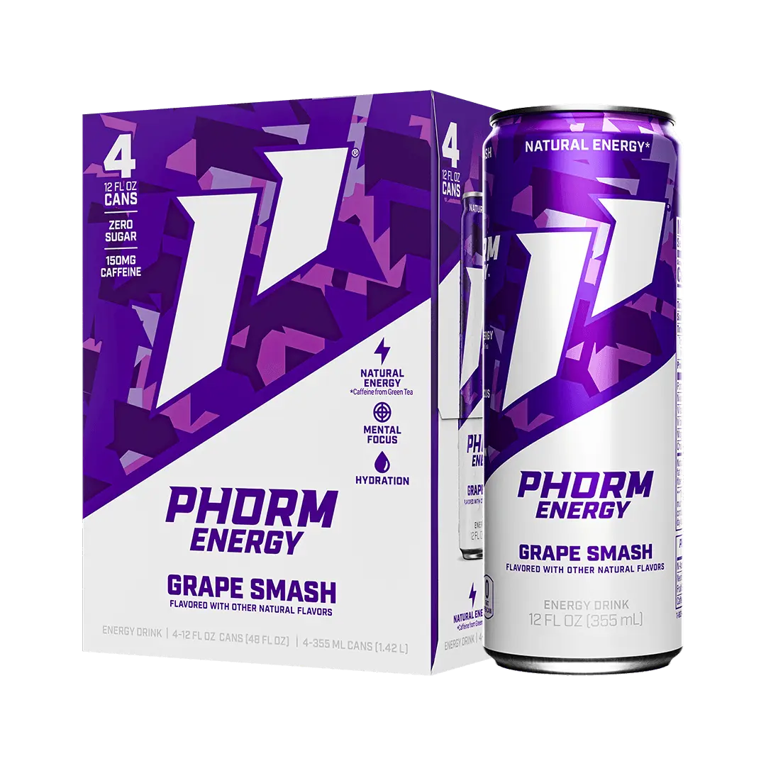 Phorm Energy - 12 oz 4-Pack | Premium Sugar-Free Energy Drink Phorm Energy - 12 oz 4-Pack | Premium Sugar-Free Energy Drink