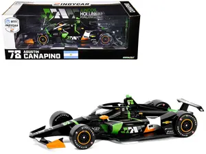 Dallara IndyCar #78 "JHR" Juncos Hollinger Racing "NTT IndyCar Series" (2024) 1/18 Diecast Model Car by Greenlight
