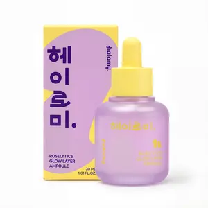 Roselytics Glow Layer Ampoule, 30ml / 1 fl oz Korean Skincare Facial Serum with Rose Water 72%, Rose PDRN 1%, Lightweight Milky Face Ampoule for Glow, Texture Gentle & Dewy Skin