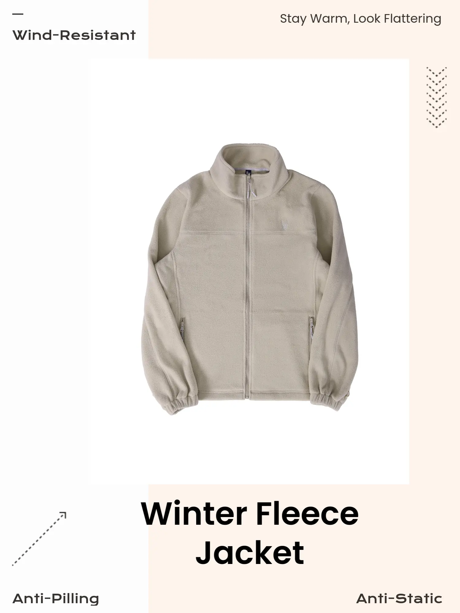 Lady's Winter Fleece Jacket Soft Warm Mid Layer Coat for for Outdoor Adventures Hiking Runing Trekking，Lightweight Full Zip Soft，Design Insulated Layer for Trekking Travel，Anti-pilling treatment，Anti-static treatment zip-up pocket fleece-lined sohochic, S
