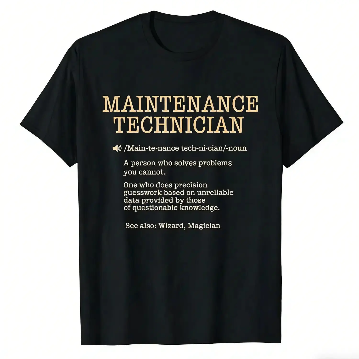 Humorous Maintenance Technician TShirt Featuring Mechanic Jokes and AllSeason Casual Style Soft Cotton Workwear Tee for Electricians Plumbers HVAC Technicians Perfect Gift Mens Fashion