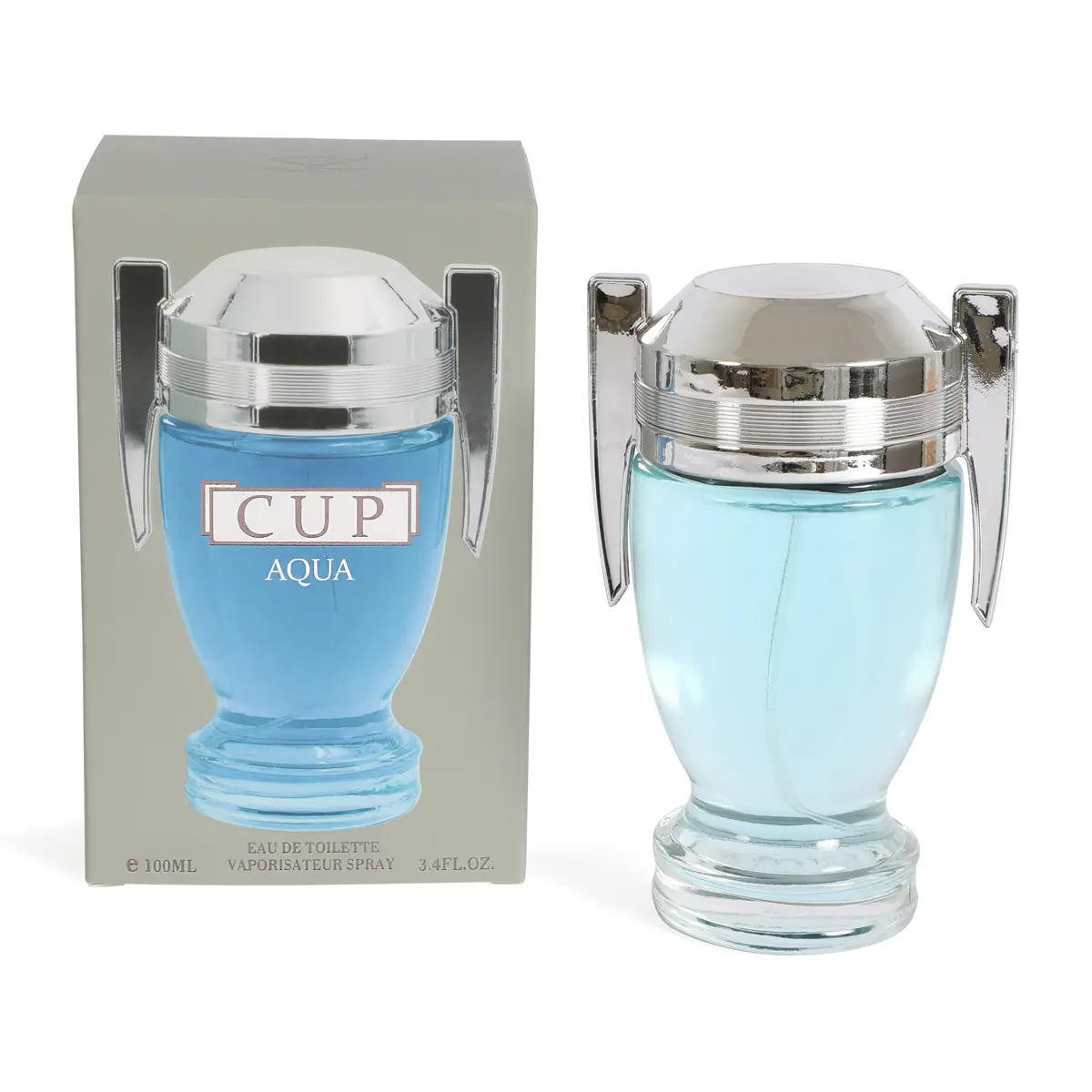 Cup Aqua Eau de Toilette Spray Cologne for Men 100ml/3.4fl.oz. - Men's Fragrance