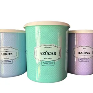 Botes para Almacenar - Azúcar Granulada, Arroz Integral, Harina Trigo - Storage Containers for Sugar, Rice, and Flour