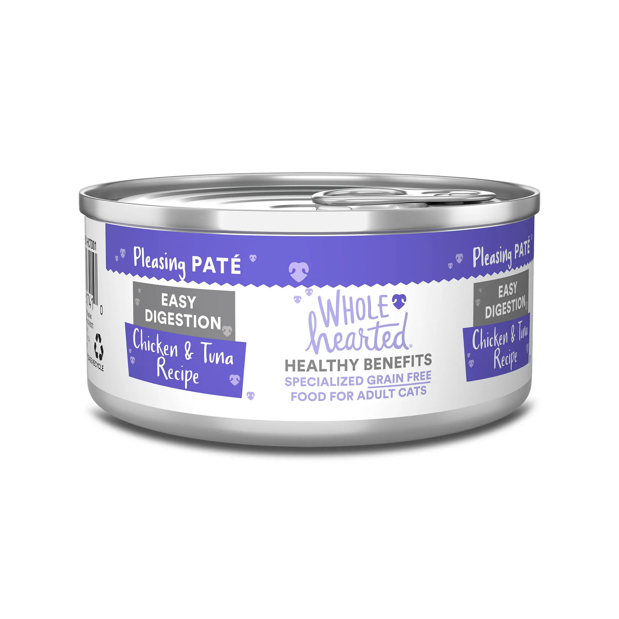WholeHearted Easy Digestion Chicken & Tuna Recipe Adult Wet Cat Food