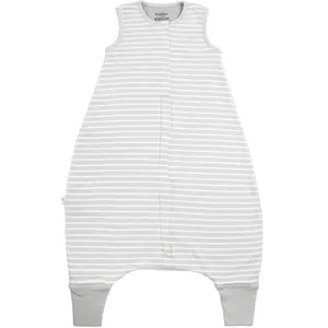 4 Season® Baby Sleep Bag with Feet, Merino Wool & Organic Cotton, Birch Gray