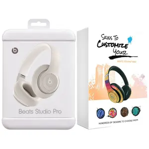 Beats Studio Pro Bluetooth Wireless Noise Cancellation Headphones with MightySkins Customization Code - Sandstone