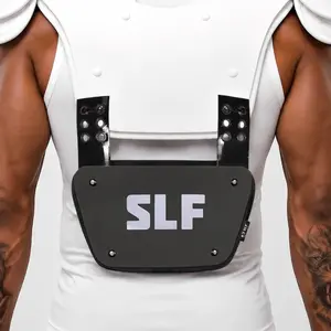Black Football Back Plate