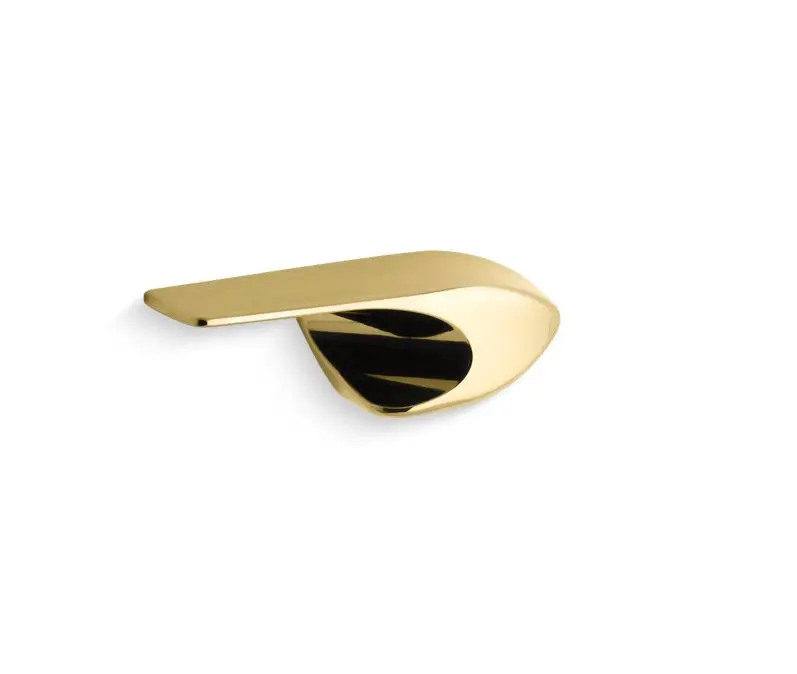Kohler 9380-L-PB Wellworth Left-hand Trip Lever, Vibrant Polished Brass