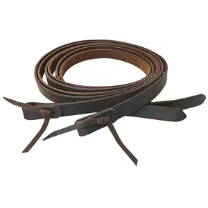 HILASON Western Genuine Leather Horse Split Reins | Riding-Reins Reining-Reins Heavy-Duty-Rein