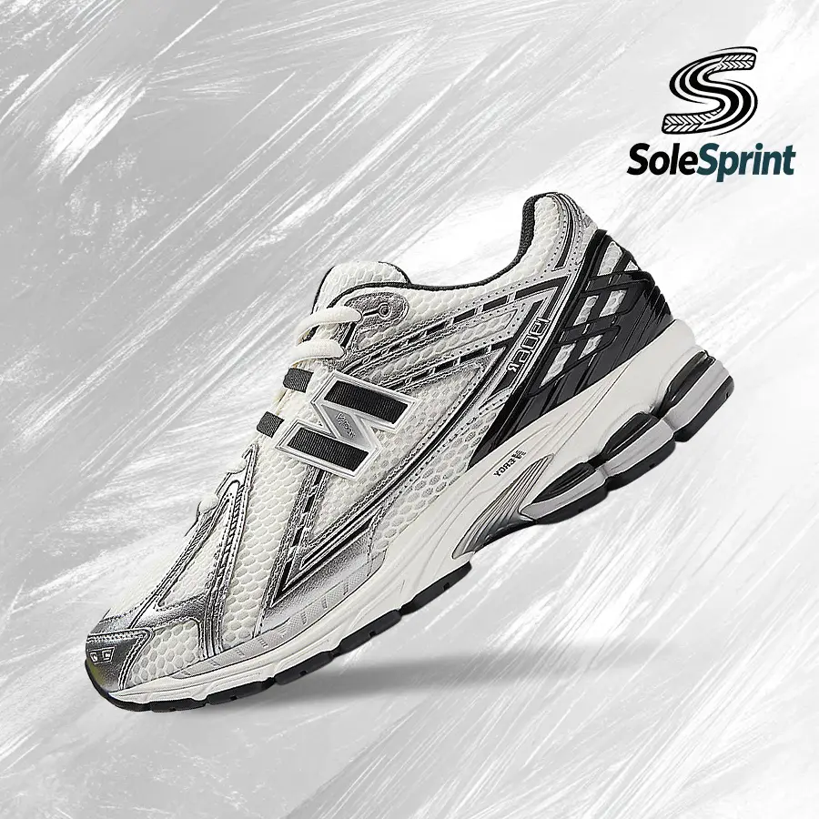 New Balance 1906R Silver Black - Men's/Women's Lifestyle Shoes, New Balances Vintage Inspired Running Sneakers, Shock-Absorbing Comfort, Gym-Streetwear, Back to School, M1906RER