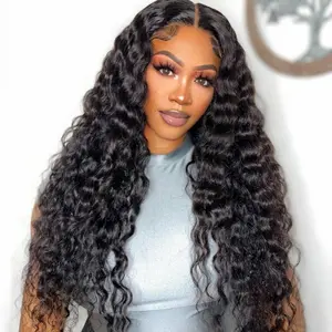 [Clearance Sale] Wiggins Hair 28Inch Long Loose Deep Wave 13x4 HD Lace Front Wigs Pre Bleached 7x5 HD Pre Cut Ready Go Glueless Human Hair Pre Plucked