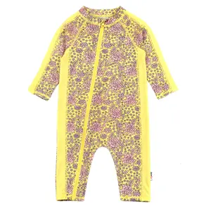 Sunsuit - Long Sleeve Romper Swimsuit | "Ditsy Floral"