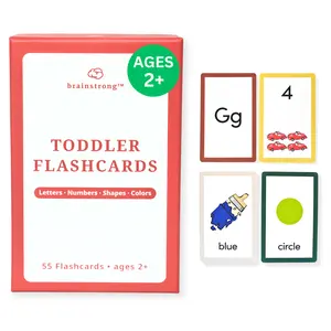 50 Toddler Flashcards | Letters, Numbers, Shapes, Colors | Preschool & Kindergarten | Ages 2-5