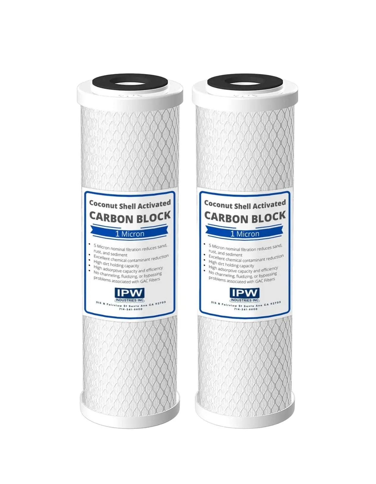 Whirlpool WHKF-DB2 & WHKF-DB1 Compatible Undersink Water Filter Replacement Cartridge 2 Pack