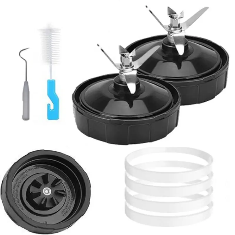 Ninja Blender Replacement Parts Blender Blade Compatible with Ninja Blenders Iq Bl480 Bl482 Bl642 Bl682 Nn102, Durable & Easy-To-Install Accessories Blender Accessory