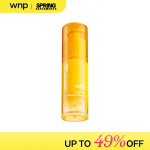[WNP Official] WNP BrightPop Vitamin C Serum | Brightening Serum for Sensitive Skin | Fades Dark Spots & Evens Tone | Micro-Encapsulated VC, Niacinamide, HA | Fragrance-Free & Non-Irritating