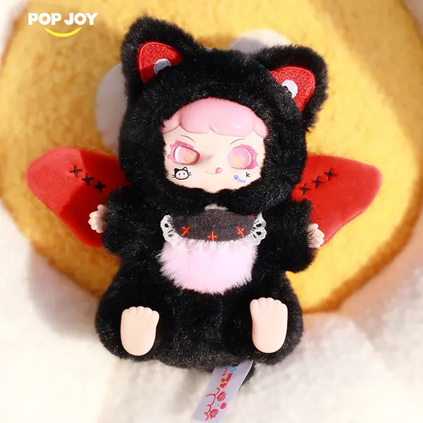 MANCHAO V6 MISCHIEF Fantasy Elf Cute Huggable Stuffed Toy Blind Box, Collectible Plush Doll for Toys & Hobbies Enthusiasts, Cute Stuffed Animal, Huggable Stuffed Animal