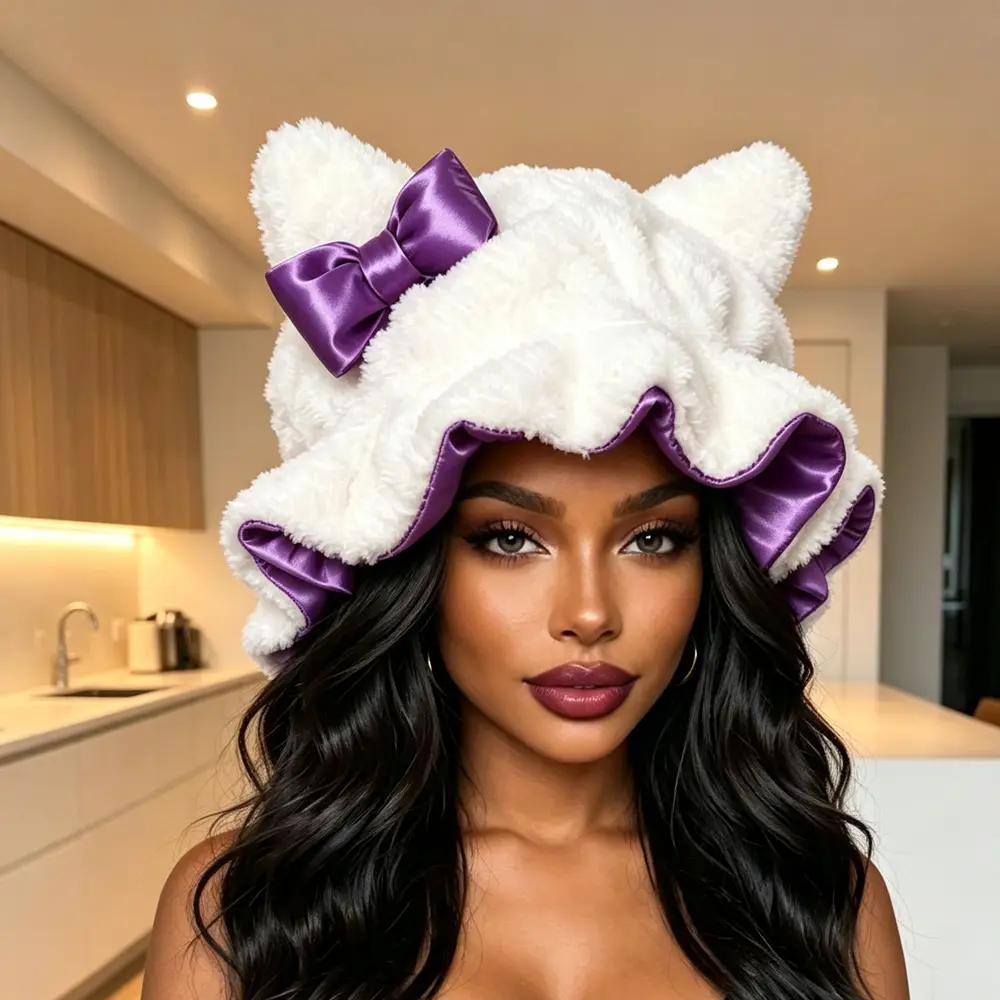 Satin Bonnet for Hair – Soft Silky Lining, Snug Elastic Fit, Protects Hair Overnight