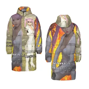 Warfare: The Chronicles of Ki  Unisex Long Down Jacket