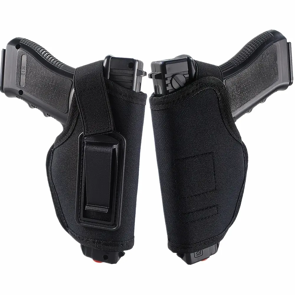 Nylon IWB Hidden Carry Holster, Universal Belt Holster Waist Bag, Portable Gun Accessories for Hunting with Hidden Carry Stays Discreet, Waist Pack