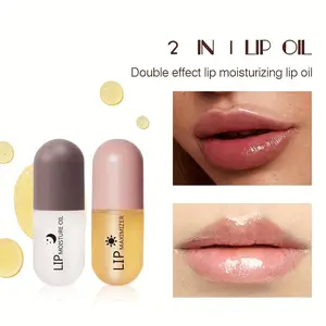 Natural Collagen Moisturizing Intense Lip Plumper, Double Effect Moisturizing Lip Pack, Lip Care Product for Women & Girls, Hydrating, Lip Moisturizer Gloss
