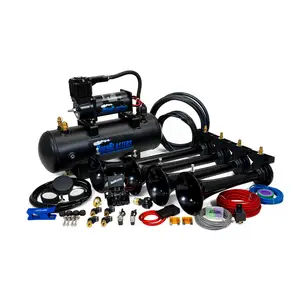 Conductor's Special 228H Train Horn Kit | 12-Volt DC | 2-Gallon 150 PSI | Vehicle-Mounted Conductor's Special 228H Train Horn Kit | 12-Volt DC | 2-Gallon 150 PSI | Vehicle-Mounted