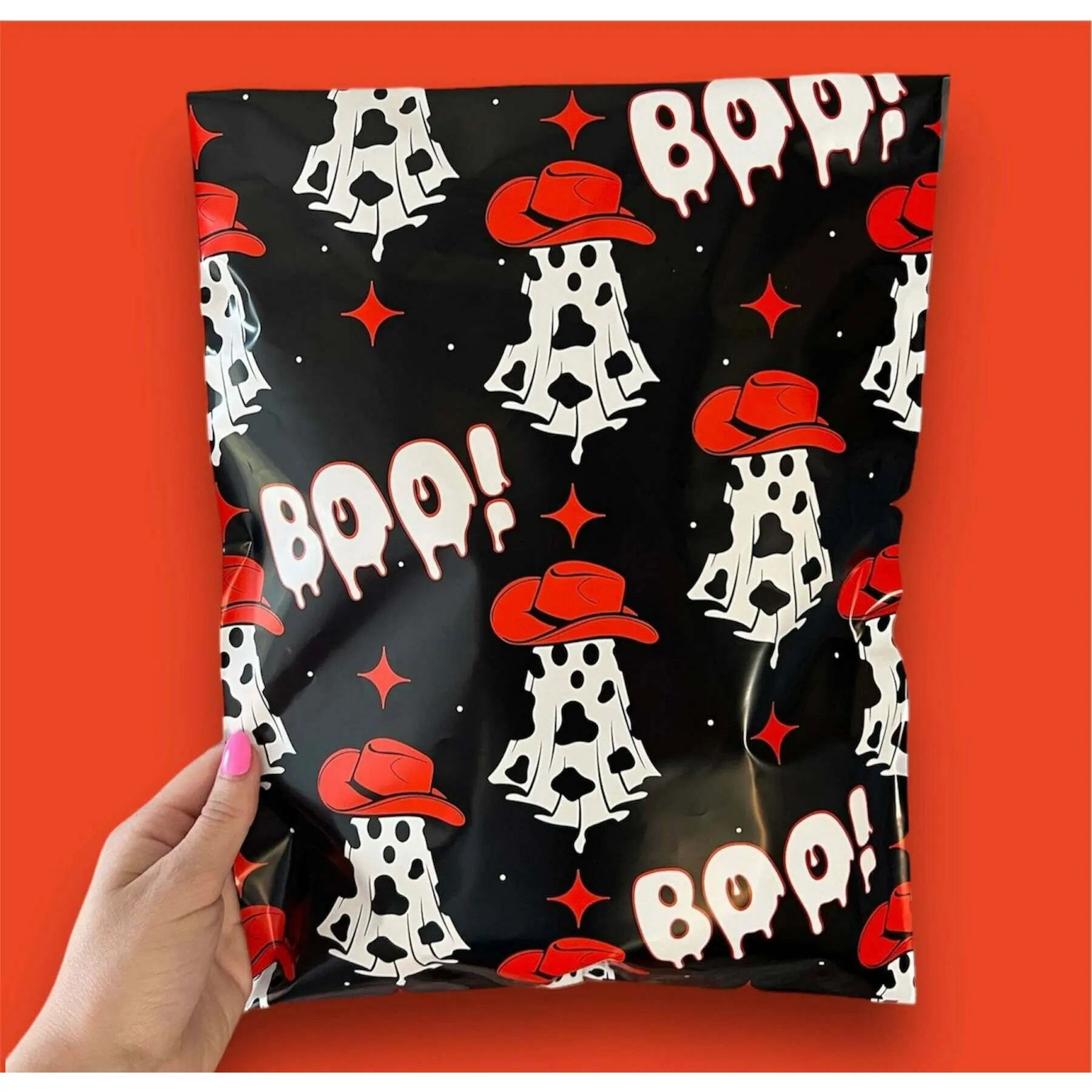 10x13 BOO! - Halloween Poly Mailer