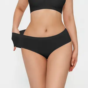Popilush Mid-Waist Underwear - Seamless Full Coverage Panties for Women  Elegant Clothes-live Womenswear Elegance
