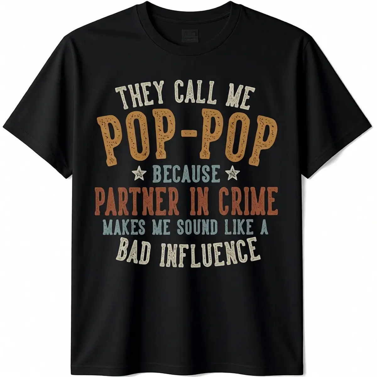 They Call Me Pop-Pop Funny Father's Day Pop-Pop T-ShirtSame Style for Men and Women 2026 Summer Short-sleeved Printed T-shirt Pure 180G