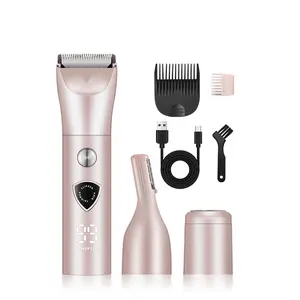 Electric Hair Removal Tool, Rechargeable Painless Hair Removal Tool, Portable Hair Removal Machine for Women, Personal Care Appliances for Daily Use, USB Rechargeable Trimmer, Body Hair Trimmer