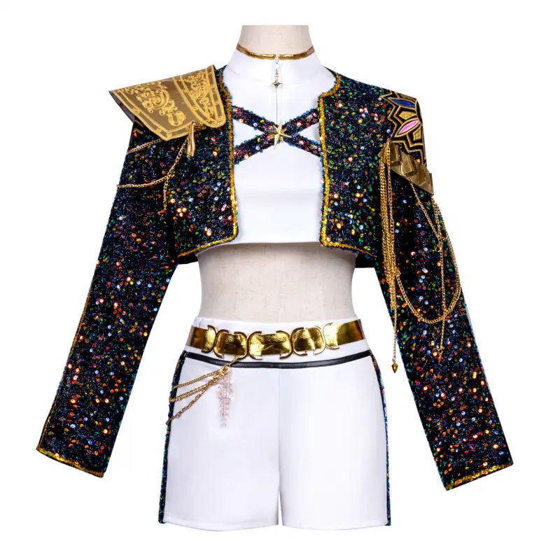 Kids' Girls' Halloween Cosplay Costume, Multi-Size Cosplay Look Performance Wear for Stage Shows