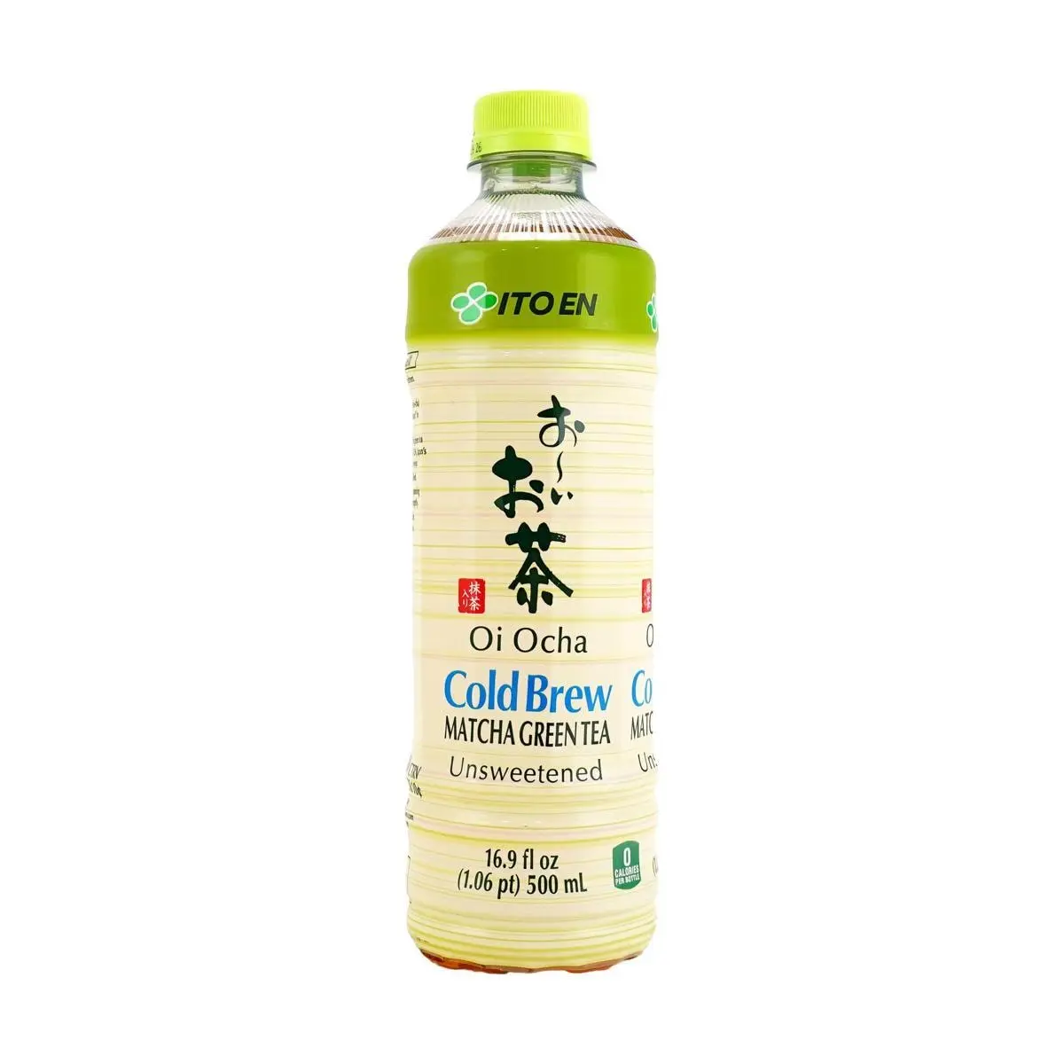 ITO EN Unsweetened Matcha Green Tea Drink 500ml - Zero Sugar, Zero Fat, Authentic Japanese Uji Matcha