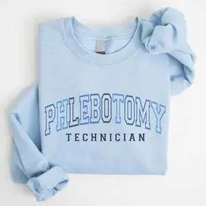 Phlebotomy Technician Sweatshirt - Phlebotomy Tech Team Grad Gift