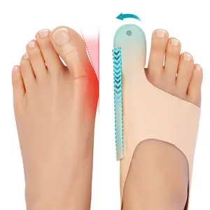 2PCS Bunion Corrector for Big Toe, Toe Corrector for Women & Men, Adjustable Toe Separator Splint for Hallux Valgus Relief - Comfortable & Breathable for Day/Night Support Manicure Nail, Nail Care, Two Piece Sets