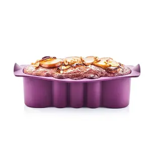 Tupperware Silicone Loaf Form Pan for Baking or Freezing - Non-Toxic, Flexible, Microwave & Oven Safe, Perfect for Bread, Cakes, and Desserts