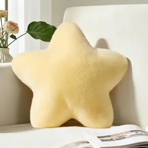15.4 Inch  Pillow Cute Yellow Decorative Throw Pillows for Couch Bed Sofa, Aesthetic  Shaped Soft Floor Cushions for Living Room Bedroom Decor (Goose Yellow, 15.4" x 15.4")