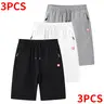 Men's Active Casual Athletic Shorts - Preppy, 4-Color, Fitted Cut, Breathable Lightweight Fabric, Zipper Design, Hot Weather Wear, Father's Day Gifts for Summer Beach Outings