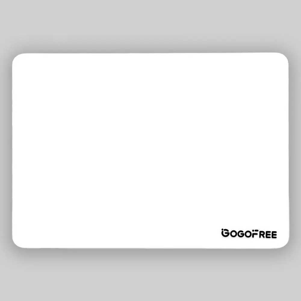 GOGOFREE Premium Tempered Glass Mouse Pad - Ultra-Smooth Surface, Non-Slip Base, Durable, Easy to Clean Gaming Mouse Pad for Gamers, Premium Multipurpose Mousepad Gamer Stuff