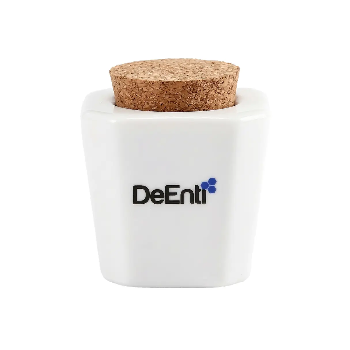 DeEnti Pro Ceramic Dappen Dish with Cork Lid
