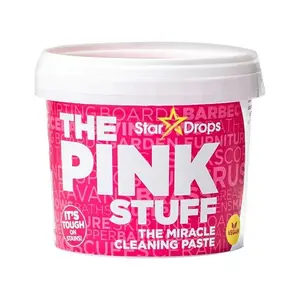 The Pink Stuff, Miracle Cleaning Paste, All-Purpose Cleaner, 17.63oz Household Stainless Kitchen Steel the pink stuff