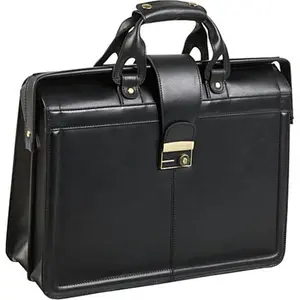 Amerileather APC Legal Leather Executive Briefcase, Black Amerileather APC Legal Leather Executive Briefcase, Black