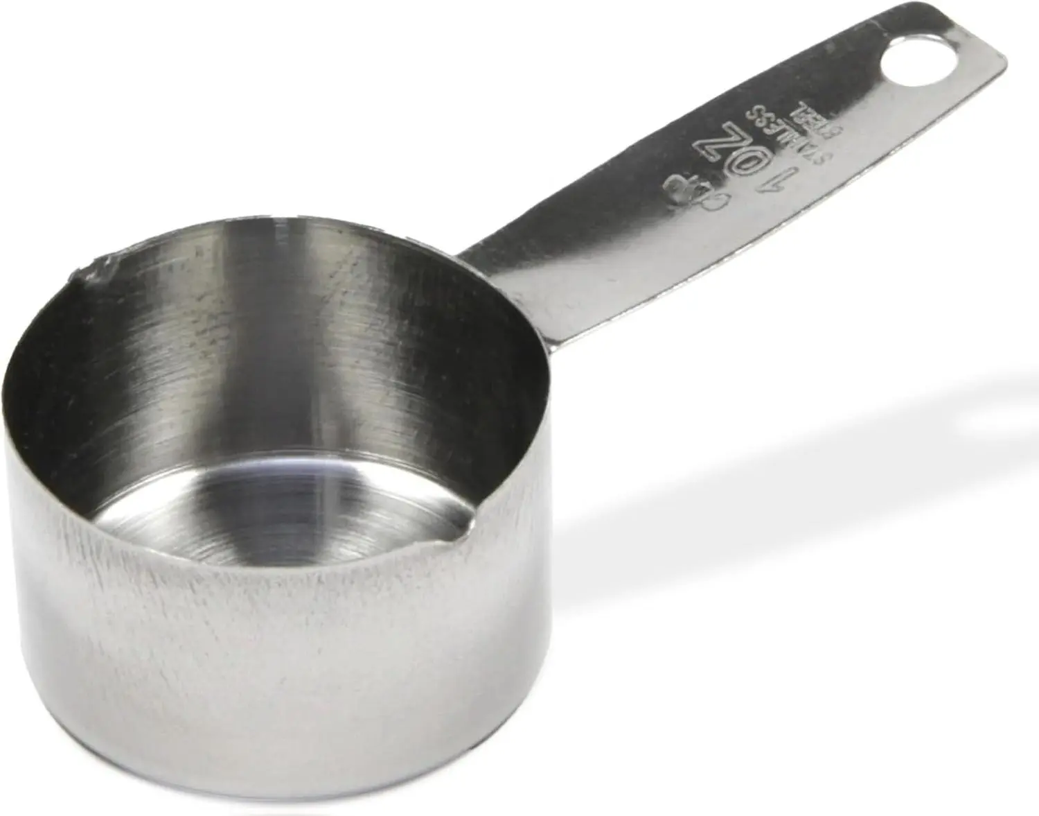 Stainless Steel & Bamboo 4-in-1 Food Measuring Tool - 4-in Kitchen Measuring Utensils, Multifunctional Measuring Spoon, 2 tbsp-500ml Tablespoon Measuring Spoon, Sturdy, Dishwasher Safe for Coffee, Tea Prep