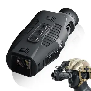 Digital Night Vision Monocular 1080p with IR LED, Handheld Night Goggles for Hunting and Outdoor Use