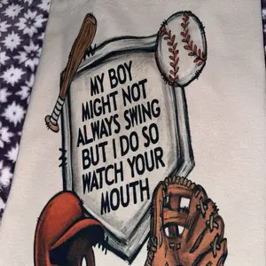 Baseball mama tshirt