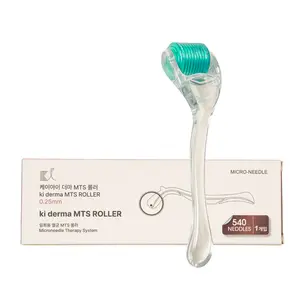 KI Derma Microneedle Roller 0.25mm | 540 Needles for Skin Care & Home Use